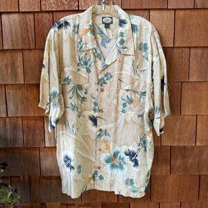 EUC Tommy Bahama Hawaiian Print Short Sleeve Camp Shirt in Men's X-Large
